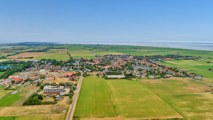 Orte auf Ameland - Hollum 